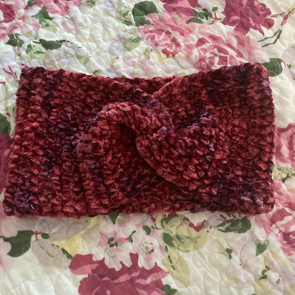 Handmade Velvet Twist Headband